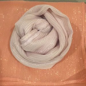 Luxury silk chiffon scarf wrap hijab blush pink